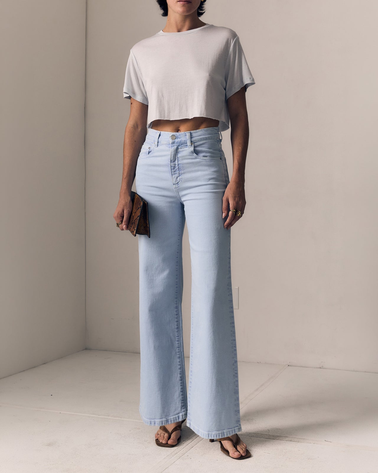 Column Jean Powder Blue