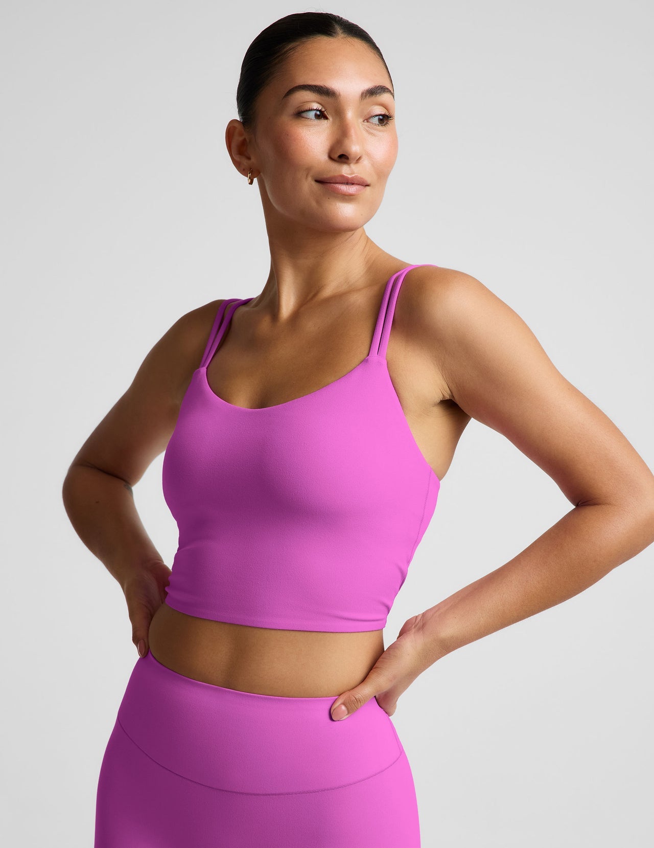 GLOWZONE Strappy Crop Tank