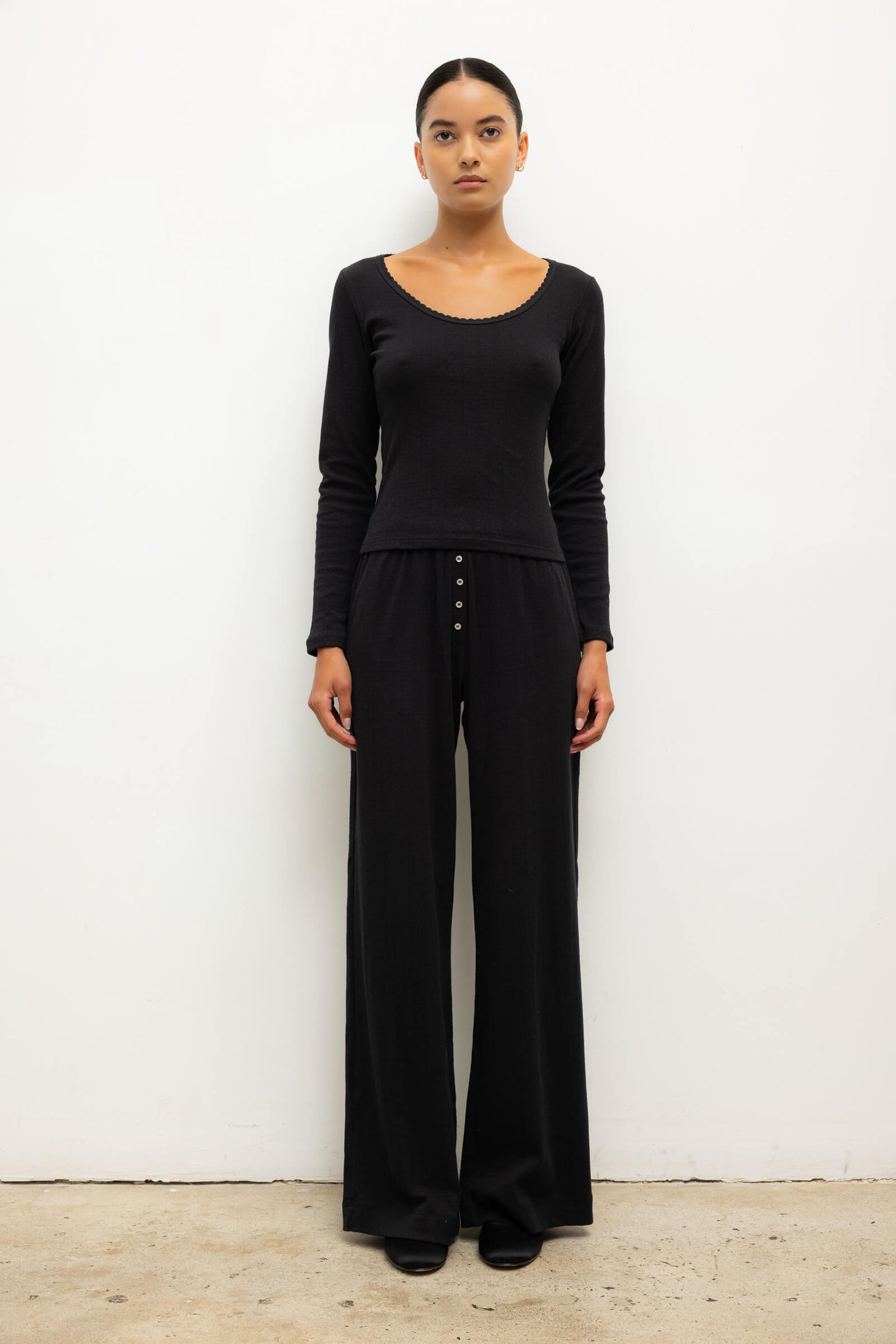Pointelle Boxer Pant