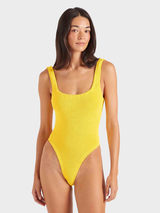 Square Neck in Sunflower