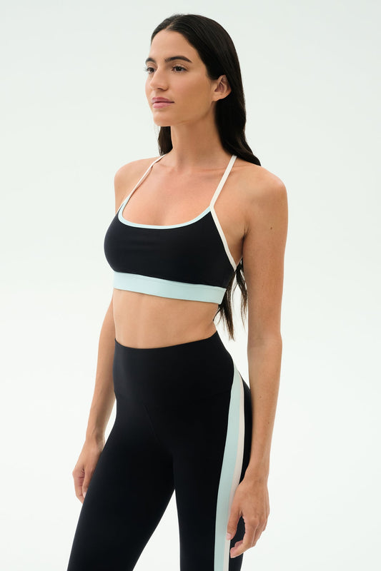 Emerson Airweight Bra in Black/Ice
