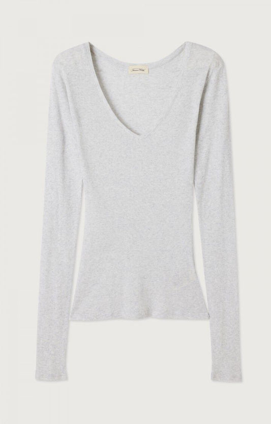 Massachusetts Long Sleeve Tee – Heather Grey