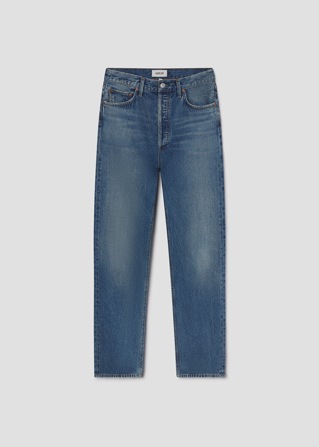 90s Pinch Waist High Rise Straight