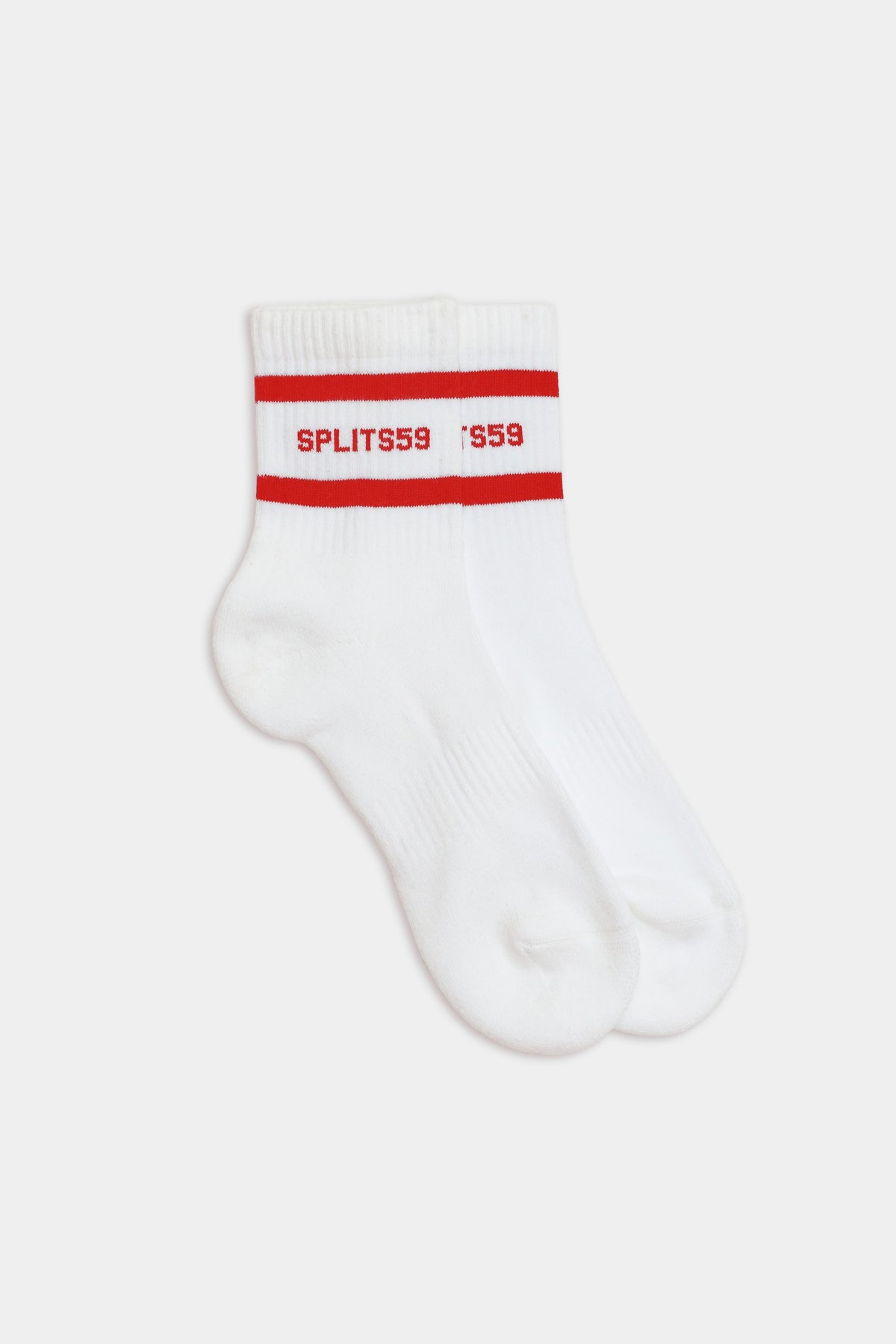 Logo Stripe Quarter Sock