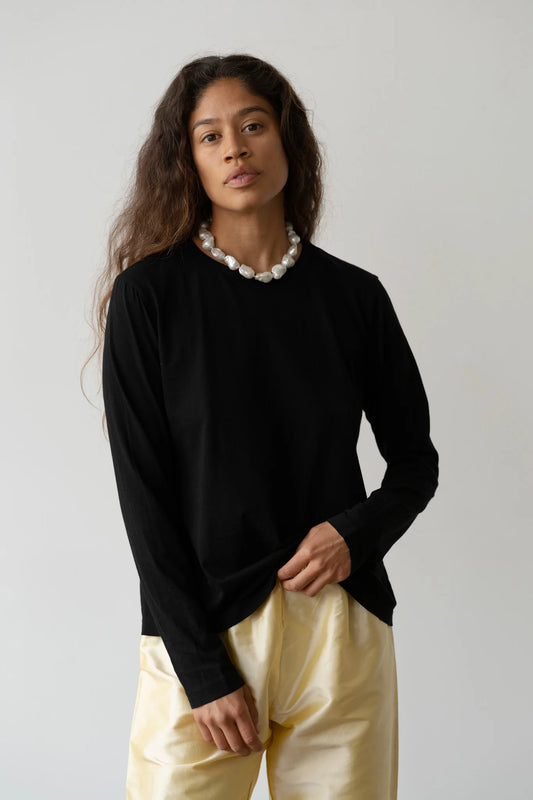 Silk Jersey Long Sleeve