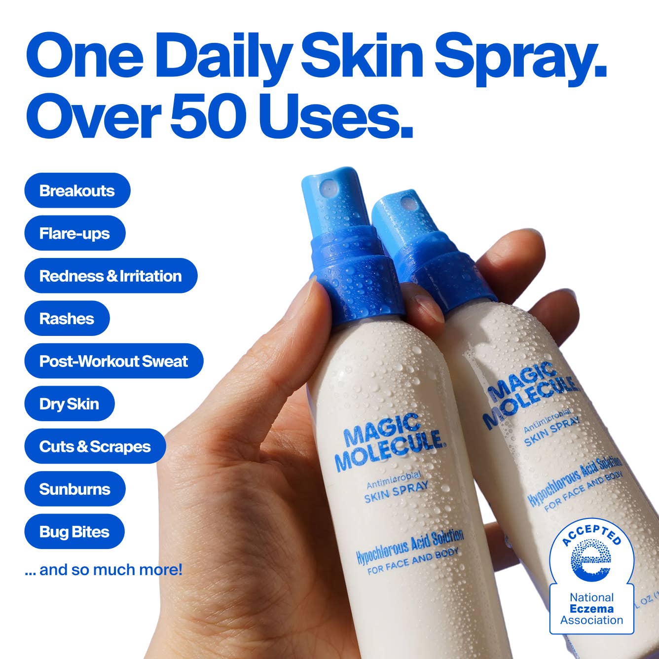 Magic Molecule Hypochlorous Acid Spray:Travel 3.4oz