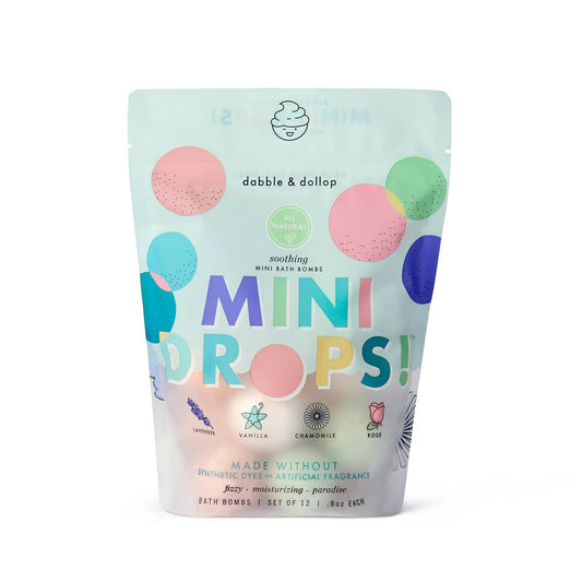 Mini Drops® Bath Bombs - All-Natural Soothing Scents
