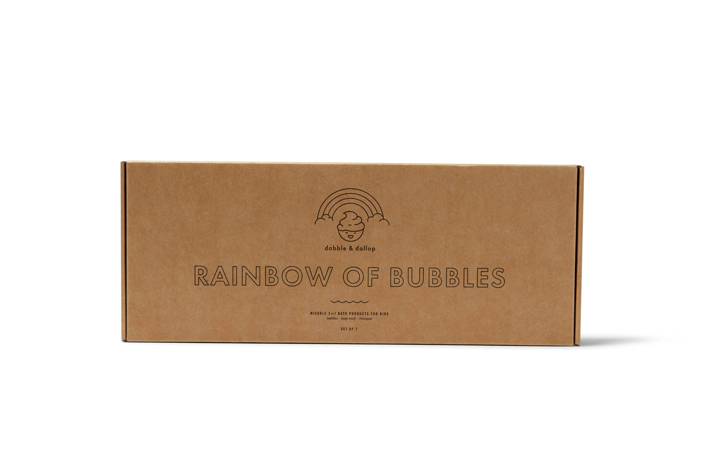 Rainbow of Bubbles Ultimate Bathtime Gift Set