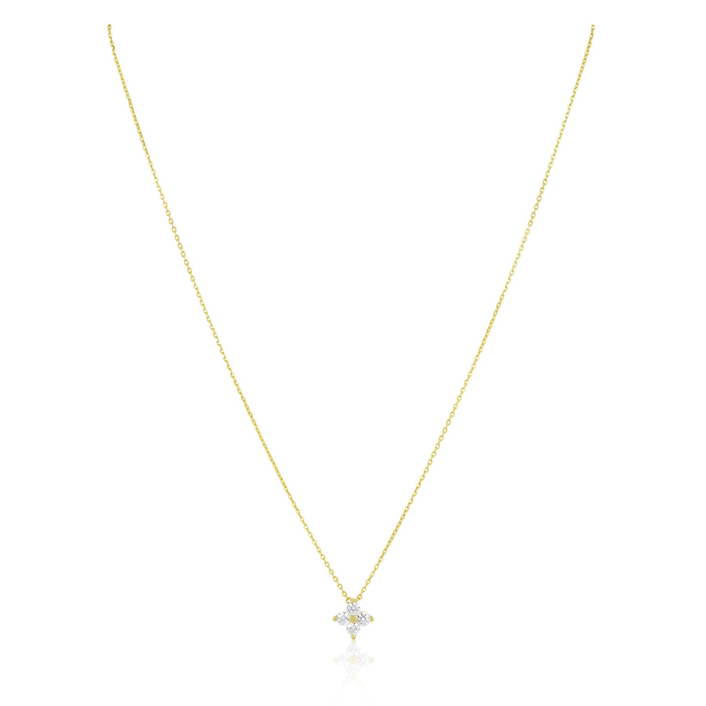 Mae CZ Pendant Necklace